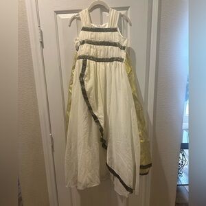 Chasing Fireflies White and Gold Goddess Halloween Costume